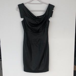 Black Halo mini dress. Never worn.